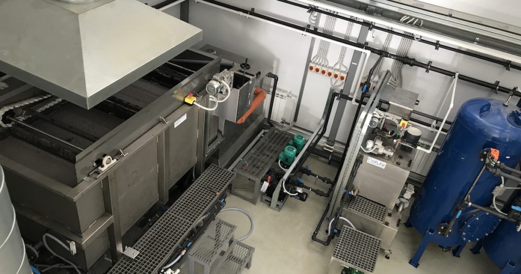 Wastewater treatment plant by BC Engineering